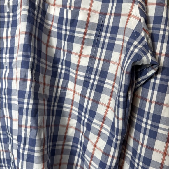 Peter Millar Men’s Long Sleeve Blue Plaid 100% cotton Size Medium‎ - Picture 5 of 7
